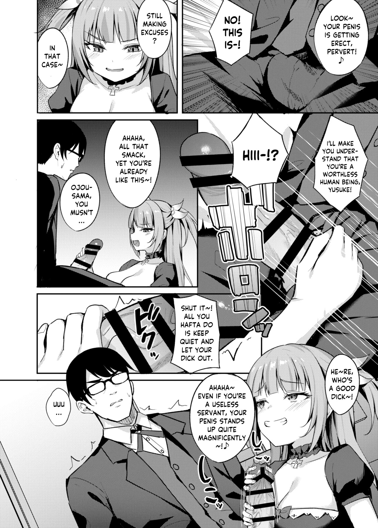 Hentai Manga Comic-The Bratty Lady wants Correction-Read-7